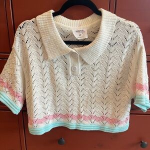 Crochet Style Crop Top
